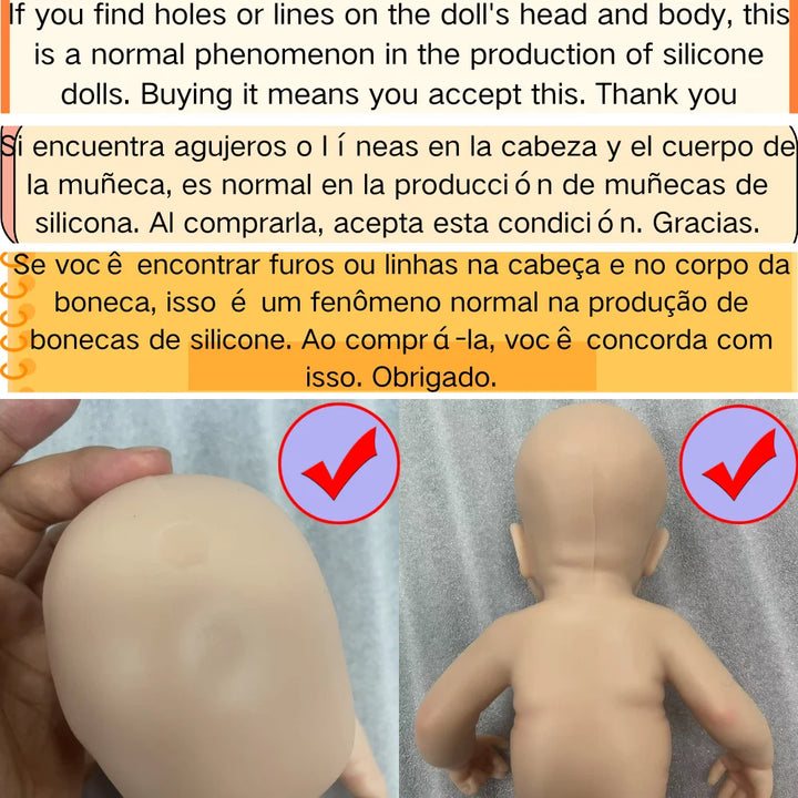 6" Mini Lifelike Full‑Silicone Reborn Baby Loulou