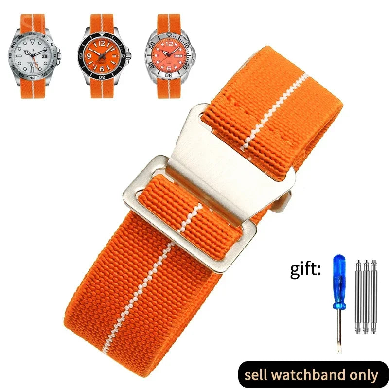 French Army Nylon Watch Band 18–22mm
