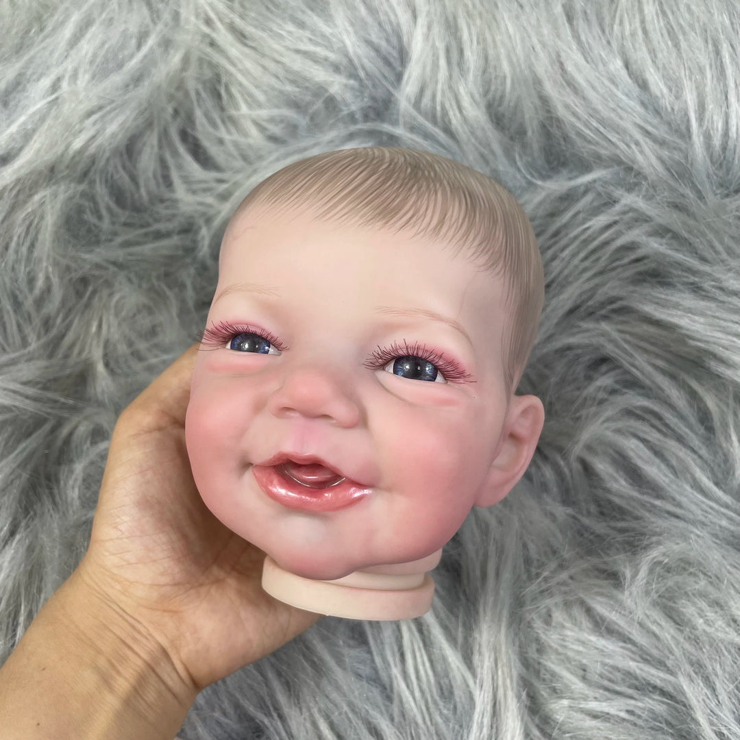 19″ Charlie Reborn Doll Vinyl Kit – Painted Kit with Cloth Body & 3D Veins