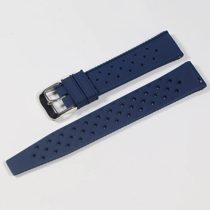 Tropical Rubber Quick-Release Watch Strap – 18–22mm