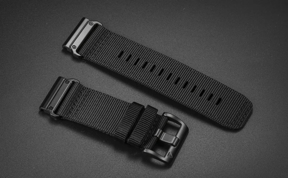 HEMSUT Nylon Quickfit Watch Band 20-26mm for Garmin Fenix, EPIX, MK3, Tactix