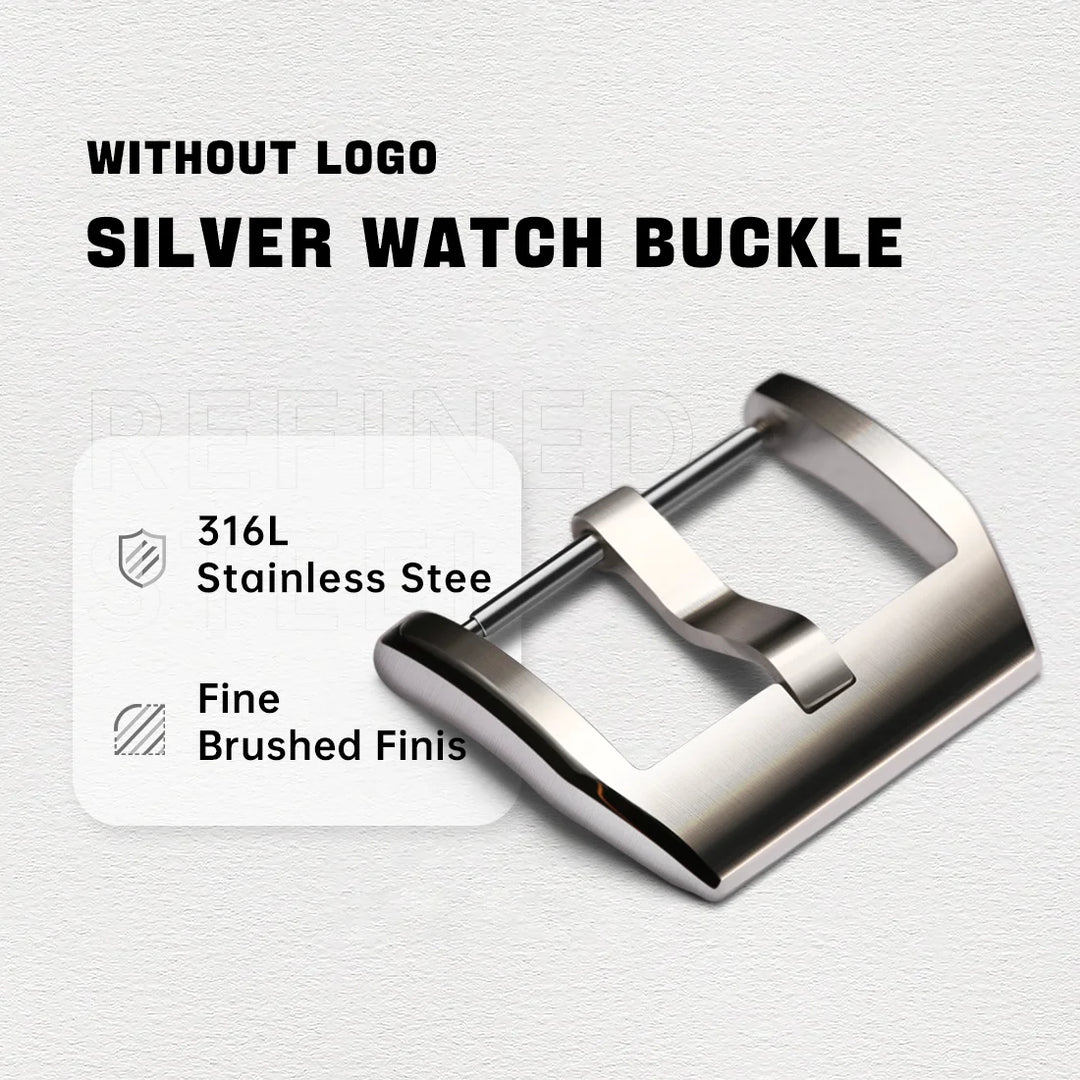 Maikes Rose Gold 316L Stainless Steel Watch Buckle – 18/20/22mm, Clasp for IWC, Omega & Rolex