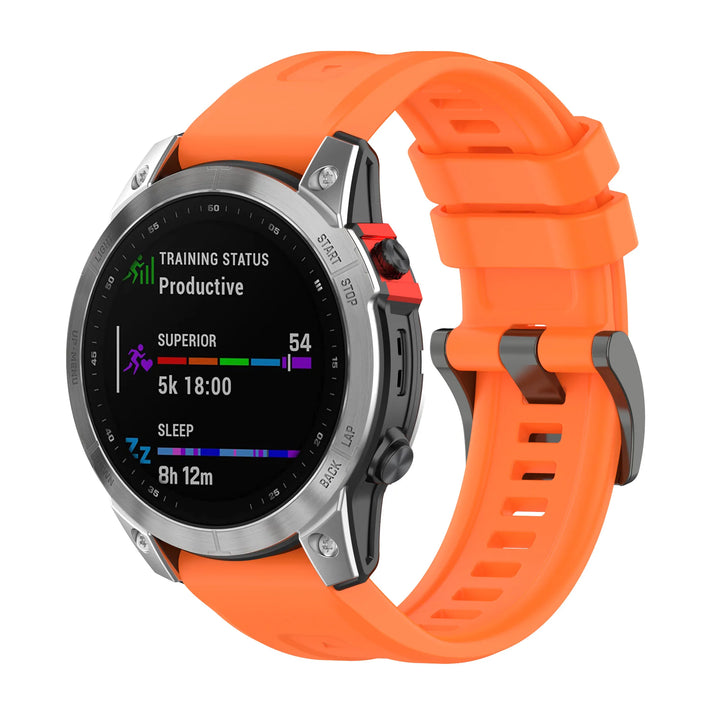 EasyFit Silicone Watch Strap for Garmin Fenix Series (20-26mm)