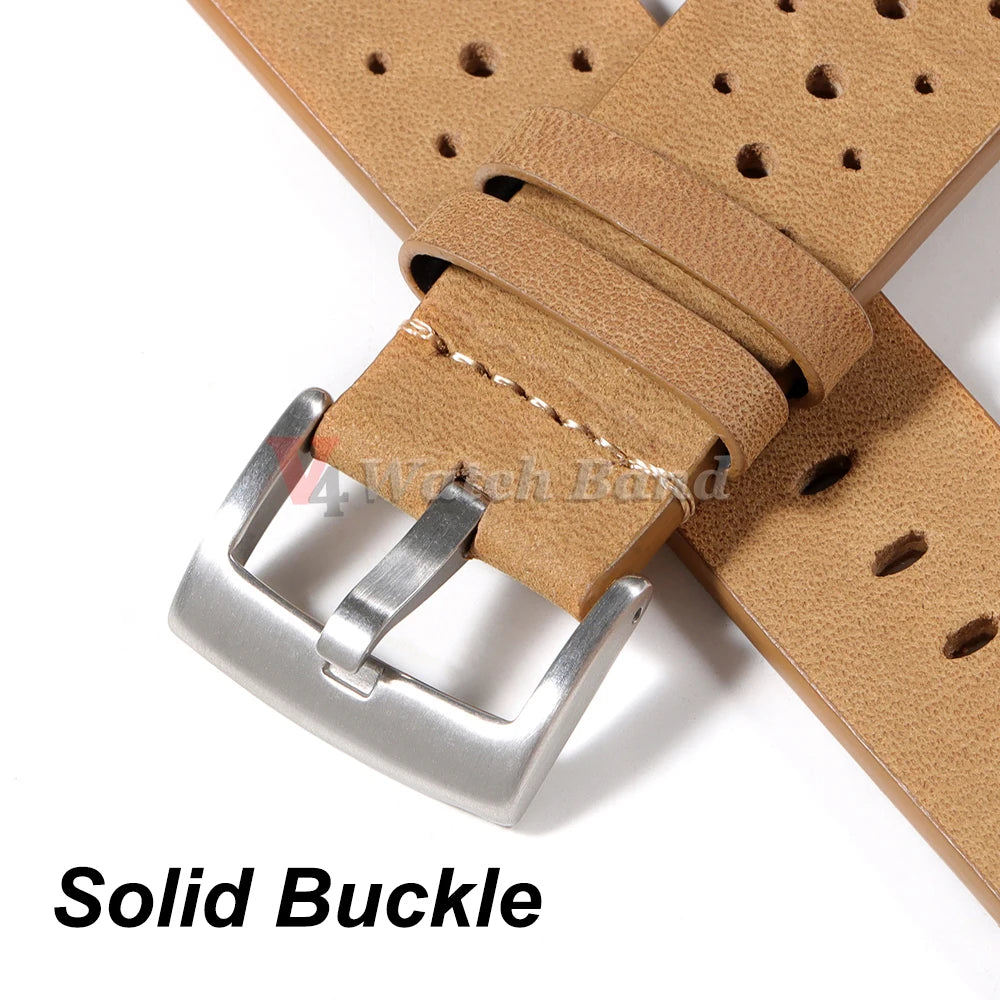 Premium Cowhide Leather Watch Strap 20/22mm (Quick Release)
