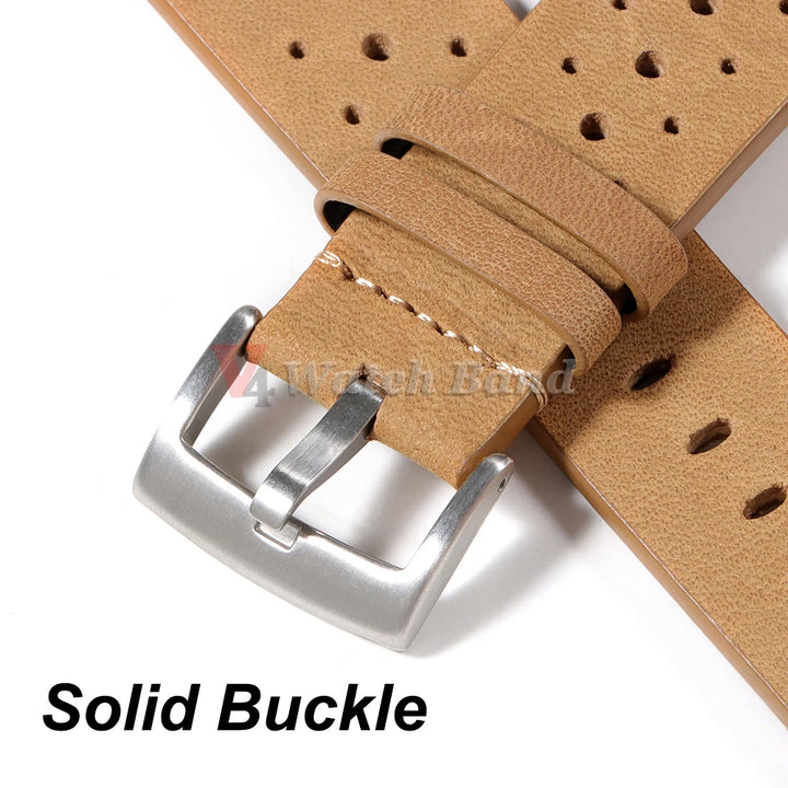 Premium Cowhide Leather Watch Strap 20/22mm (Quick Release)