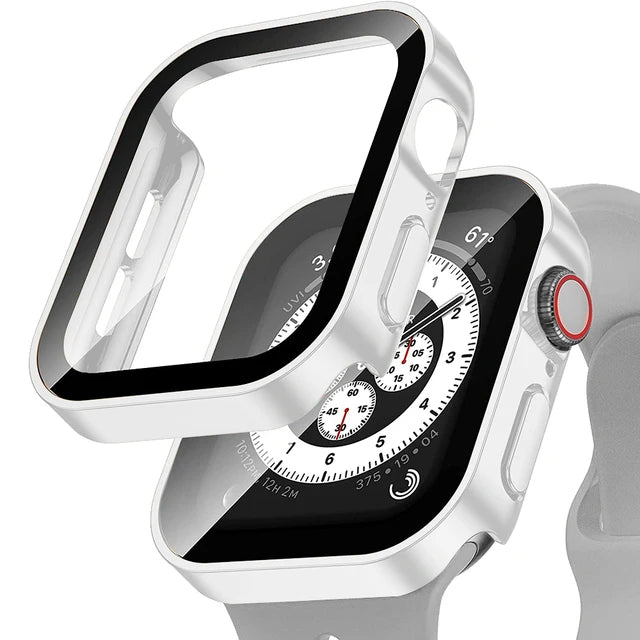 Cover for Apple Watch 11 Case 46mm 42mm 45mm 44mm 49mm 41 40mm Tempered Glass Screen Protector Series 10 7 8 9 SE 6 5 4 Ultra 3
