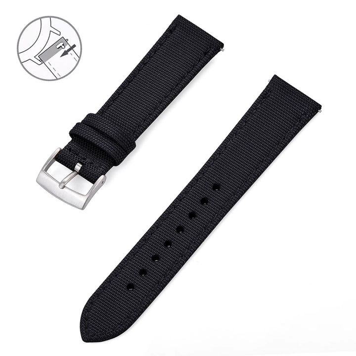 Sailcloth Nylon Watch Strap