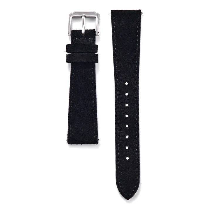 NATOBELT 18–22mm Classic Suede Leather Watch Strap – Vintage Quick Release Band