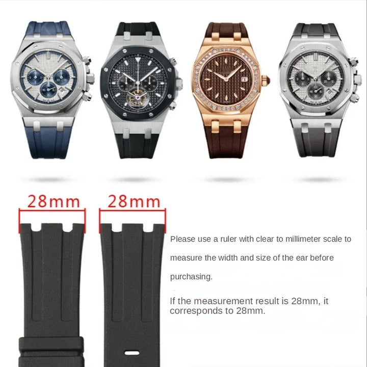 Audemars Piguet Royal Oak Offshore Rubber Watch Strap – 28mm, Silicone