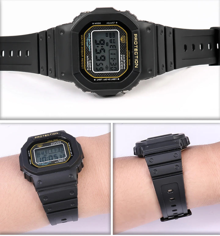 Anti-Allergy Resin Watch Strap with Stainless Steel Buckle for Casio G-Shock DW & GW Serie
