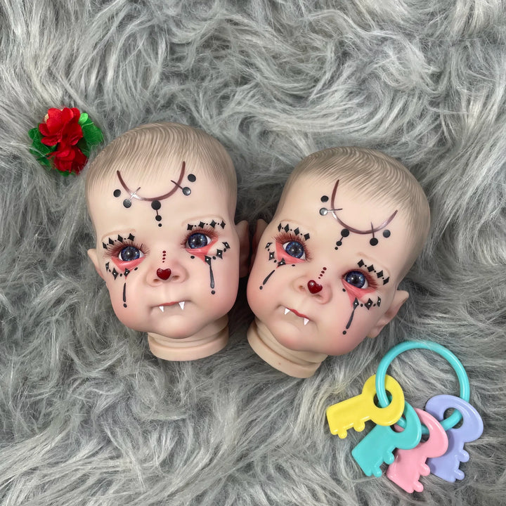 18″ Painted Bettie Reborn Doll Kit – Vinyl DIY Halloween Series