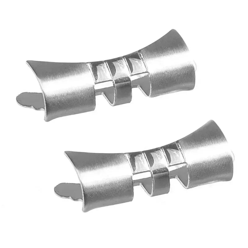 Curved Flat End Stainless Steel Link Adapter 18–22mm for Seiko SKX007/009