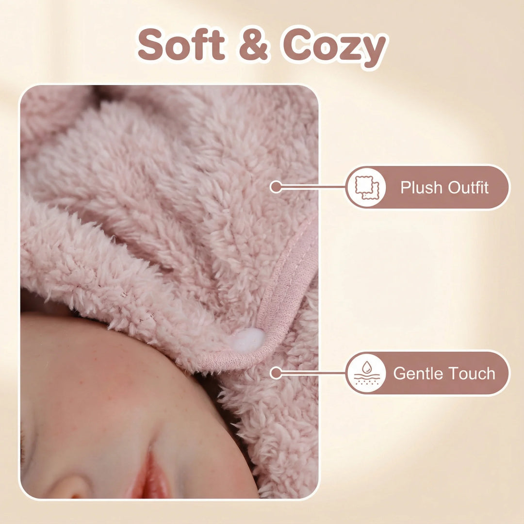 NPK 18inch Newborn Baby Doll Meadow Two Versions Lifelike Cuddly with 3D Skin Painting Multiple Layers Visible Veins Collectible