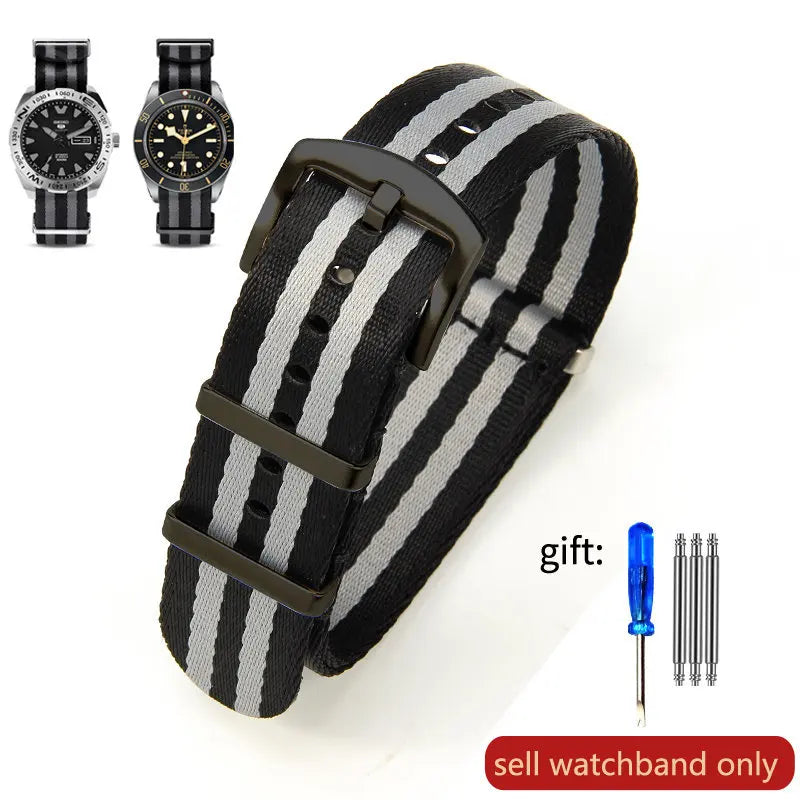 Breathable Nylon NATO Strap 20/22mm