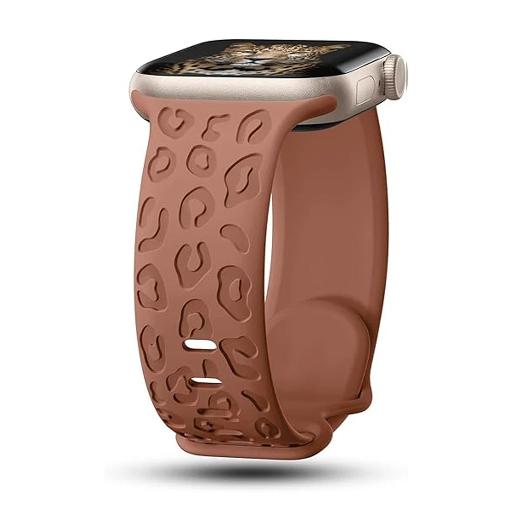 Straps For Apple Watch Band 45mm 44mm 46mm 42mm 41mm 40mm 49mm Engraved correa bracelet iwatch series 11 10 9 8 7 SE 6 5 Ultra 3