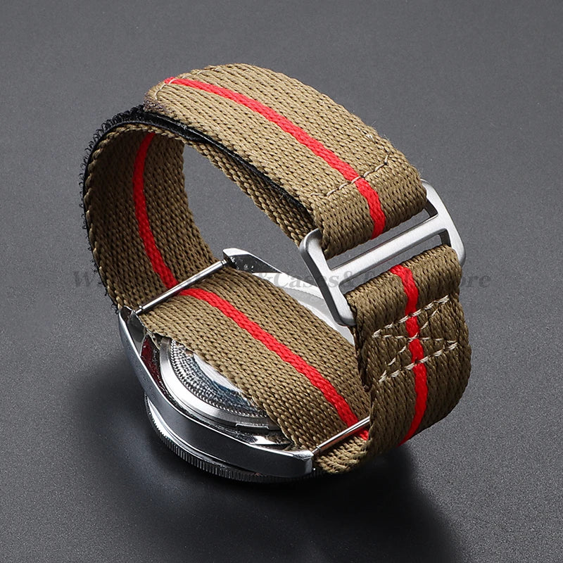 Nylon Canvas Watch Strap – 20/22mm, Tudor & Seiko, Military Style