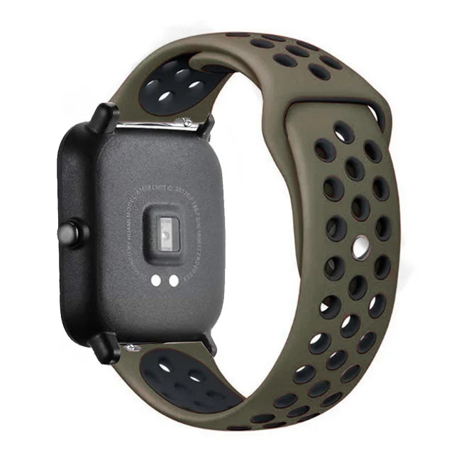 20mm/22mm Silicone band For Amazfit GTS 4/3/2/2e/2 4 Mini GTR 4/2/3 Pro/47mm/stratos 3 Watch Bracelet correa Amazfit bip 6 strap
