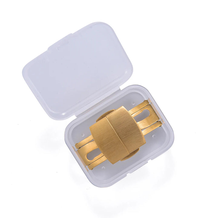 316L Stainless Steel Deployant Clasp – 18mm Double Click Quick Release