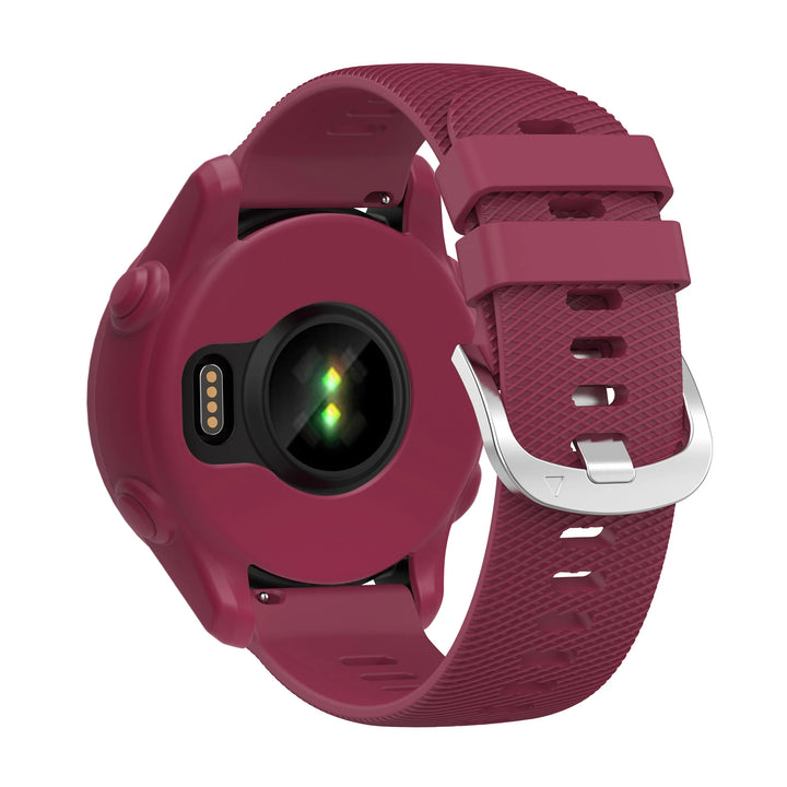 Silicone Strap with Protective Case for Garmin Forerunner 255/265