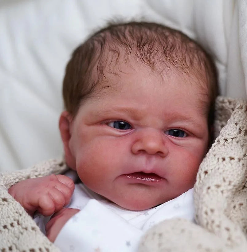 17″ Painted Vinyl Reborn Doll Parts Kit – Elijah Realistic Baby Doll