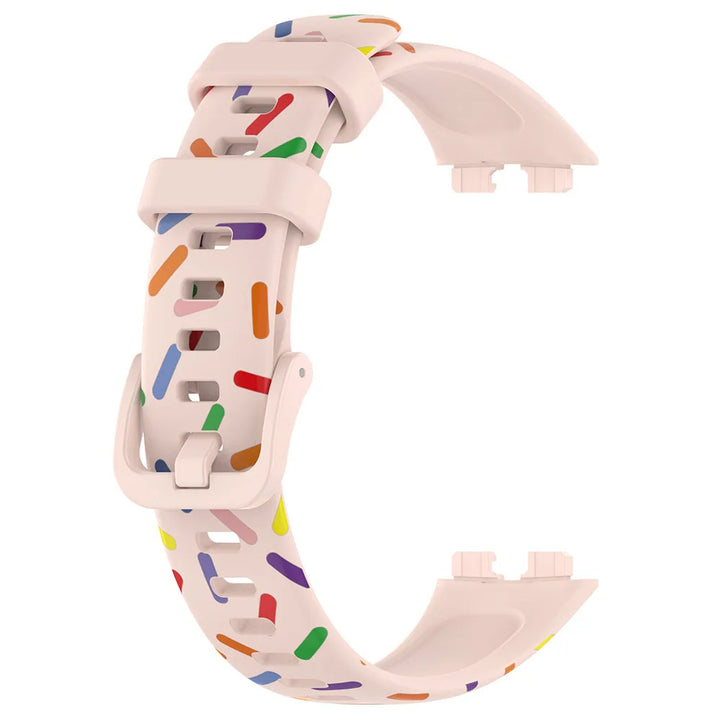 Printed Silicone Strap for Huawei Band 8-10