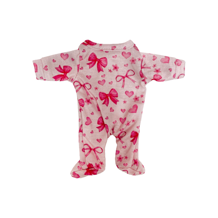 4‑Style Romper Outfits for 8–9″ Newborn Dolls