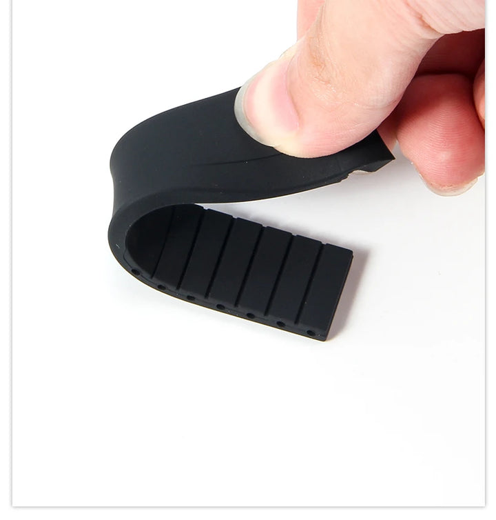 20mm Silicone Rubber Watch Strap for Rolex Models