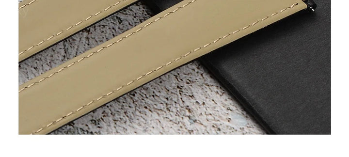 Cowhide Watch Strap Accessories for Cartier Tank – 16–23mm, Stainless Steel