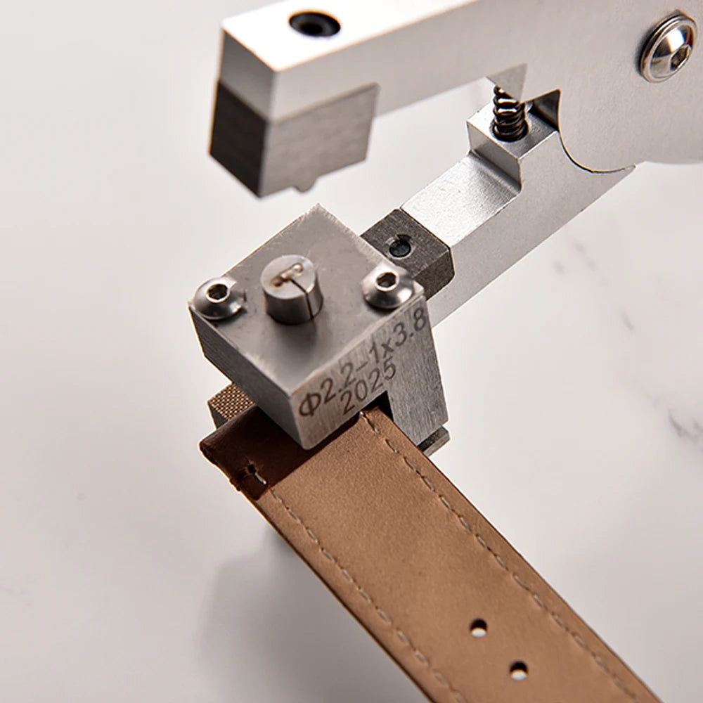 Universal Rubber Leather Watch Bracelet Cutting Plier Catches Spring Bar Hand Tool Pliers Straight Watch Band Hole Punch Pliers