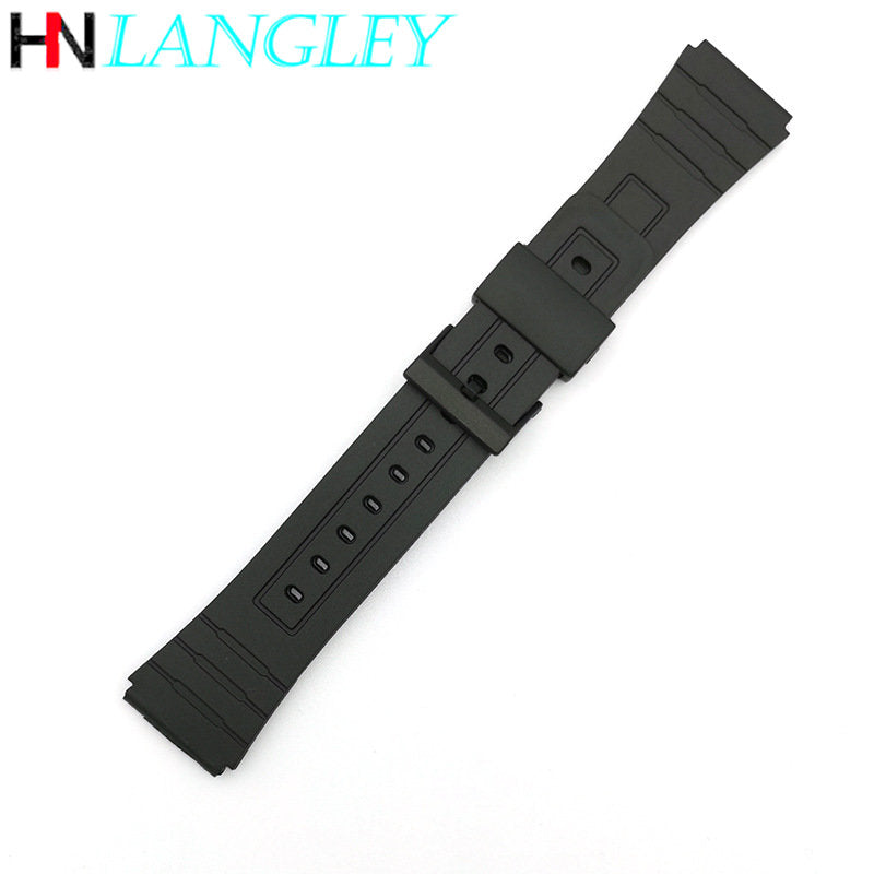 Silicone Sport Watch Strap for Casio – 12–22mm, Unisex Rubber Band