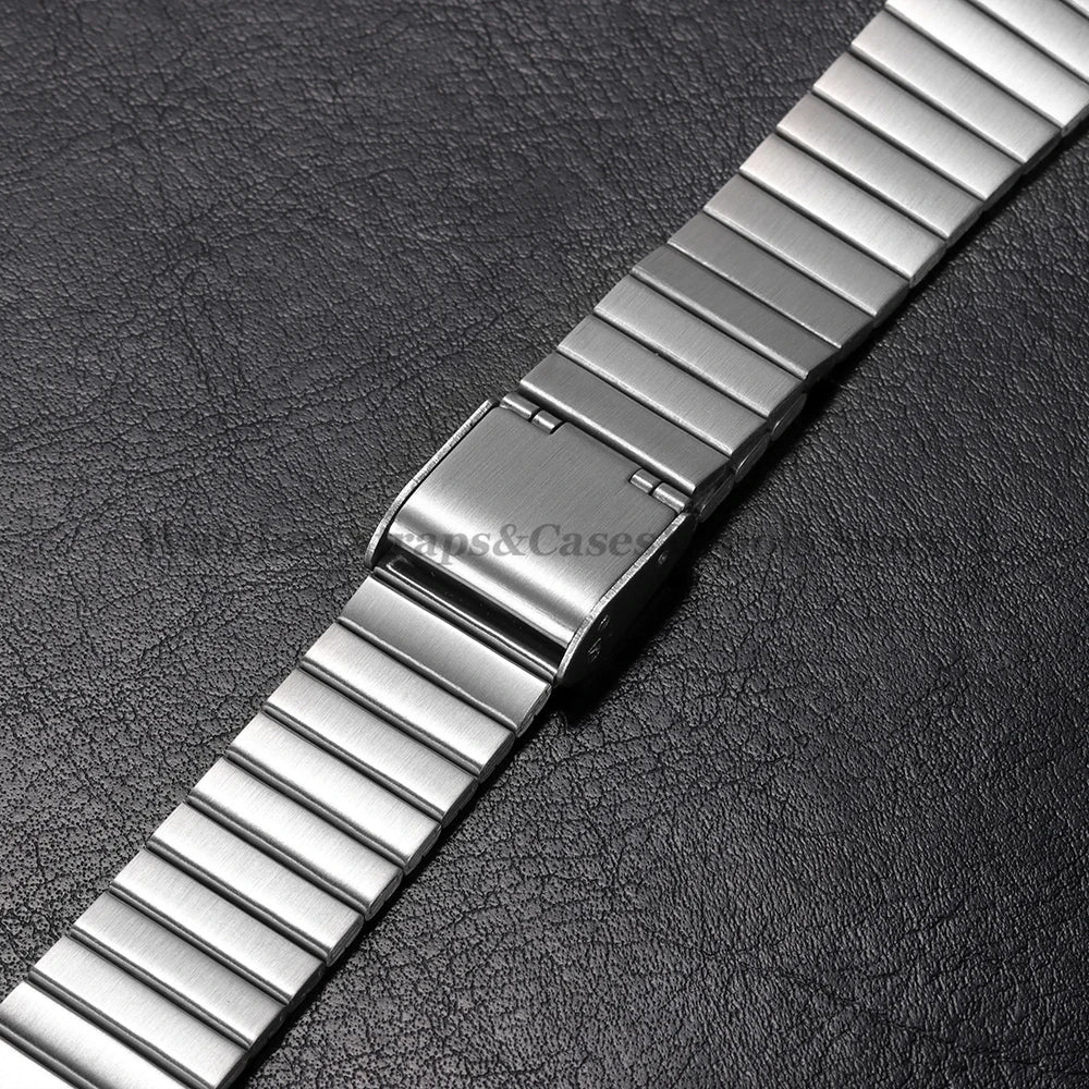 18mm For Casio A158W Watchband Stainless Steel Watch Strap for F-91W/F105/108/A158/168 AE1200/1300 Metal Small Watch Steel Band