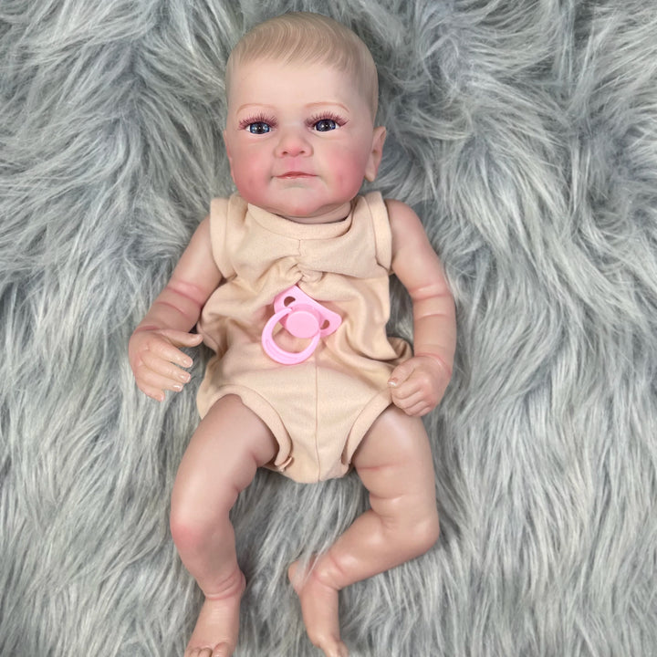 19″ Sanya Painted Vinyl Reborn Doll Kit – Full Limbs DIY Parts Included