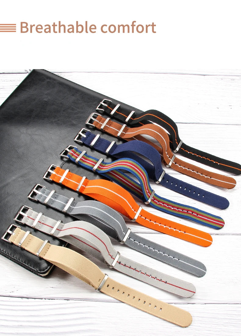 NATO Nylon Strap 20/22mm (French Army)