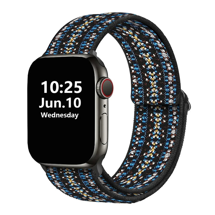 Stretchy Double-Layer Loop Apple Watch Band 38–45mm for Series 1–8