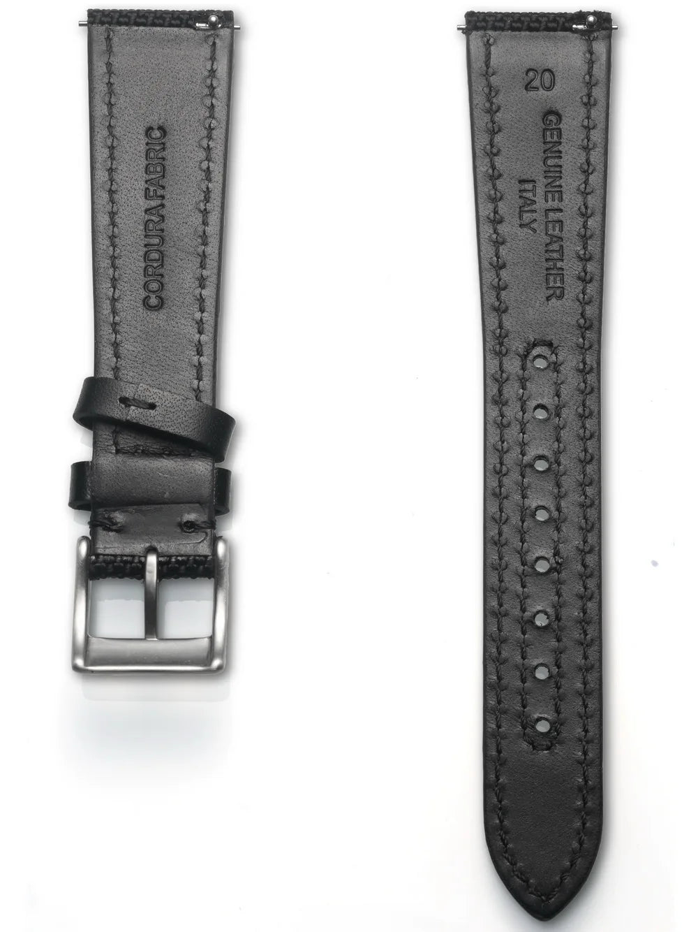 HEMSUT Ballistic Nylon Quick-Release Watch Strap (18-22mm)