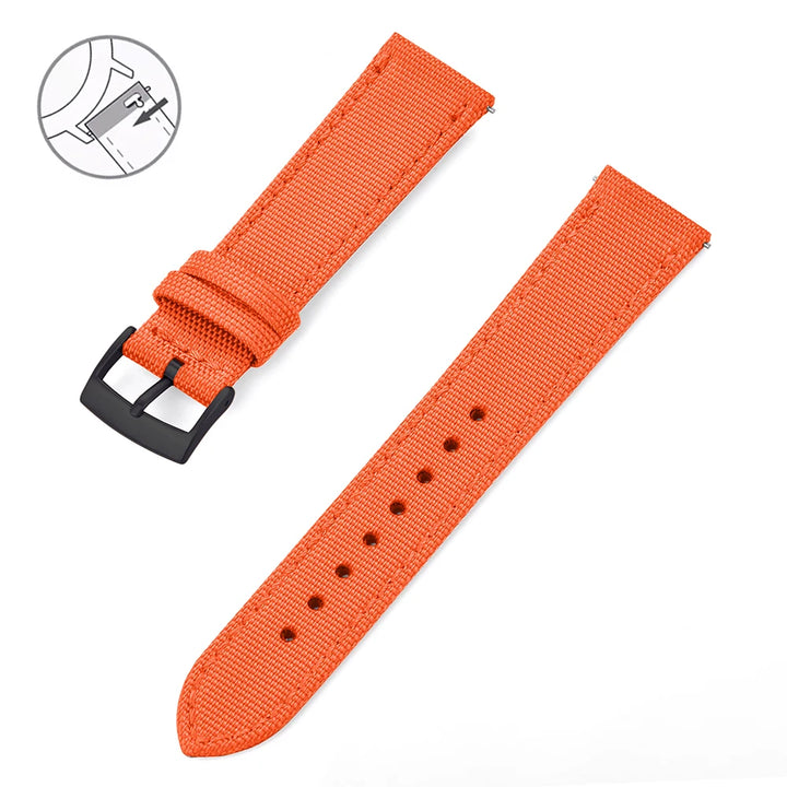 Sailcloth Nylon Watch Strap