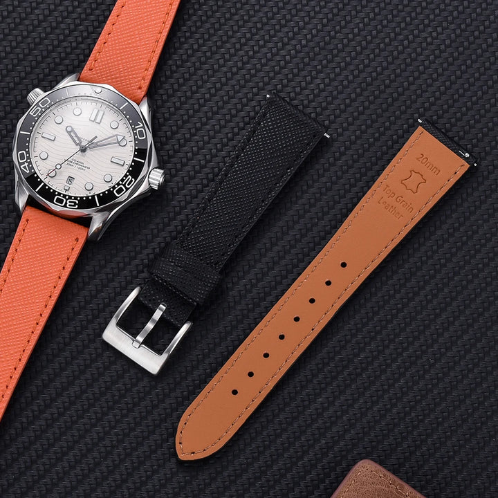 Quality Calfskin Leather Watch Bands Saffiano Leather Watch Straps 18/19/20/21/22/23/24mm Strap Wristwatches Watch Accessories