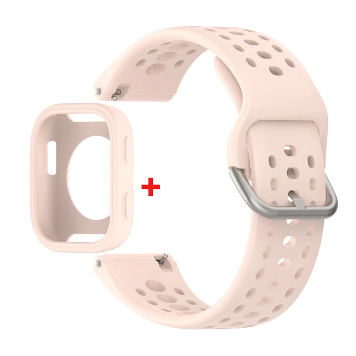 Silicone Strap with Protective Case for Amazfit Bip 6