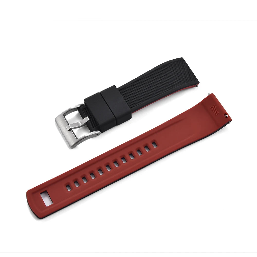 JUELONG Premium Silicone Watch Band Quick Release Rubber Watch Strap 20mm Watch Strap Watch Replacement Watchband