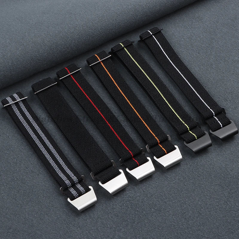 Elastic Nylon Watch Strap 18/20/22mm (Sport Band)