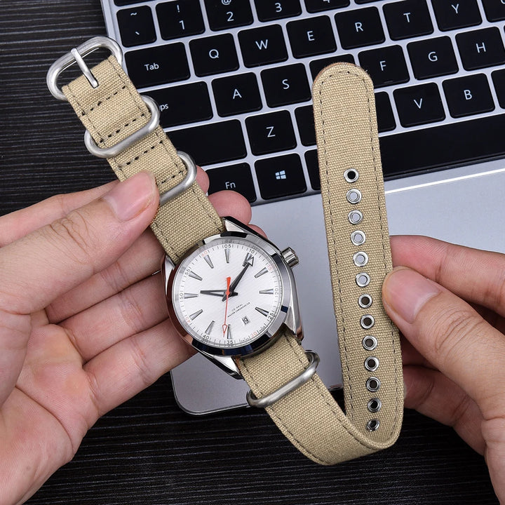 Nylon Army Watch Band 18–22mm