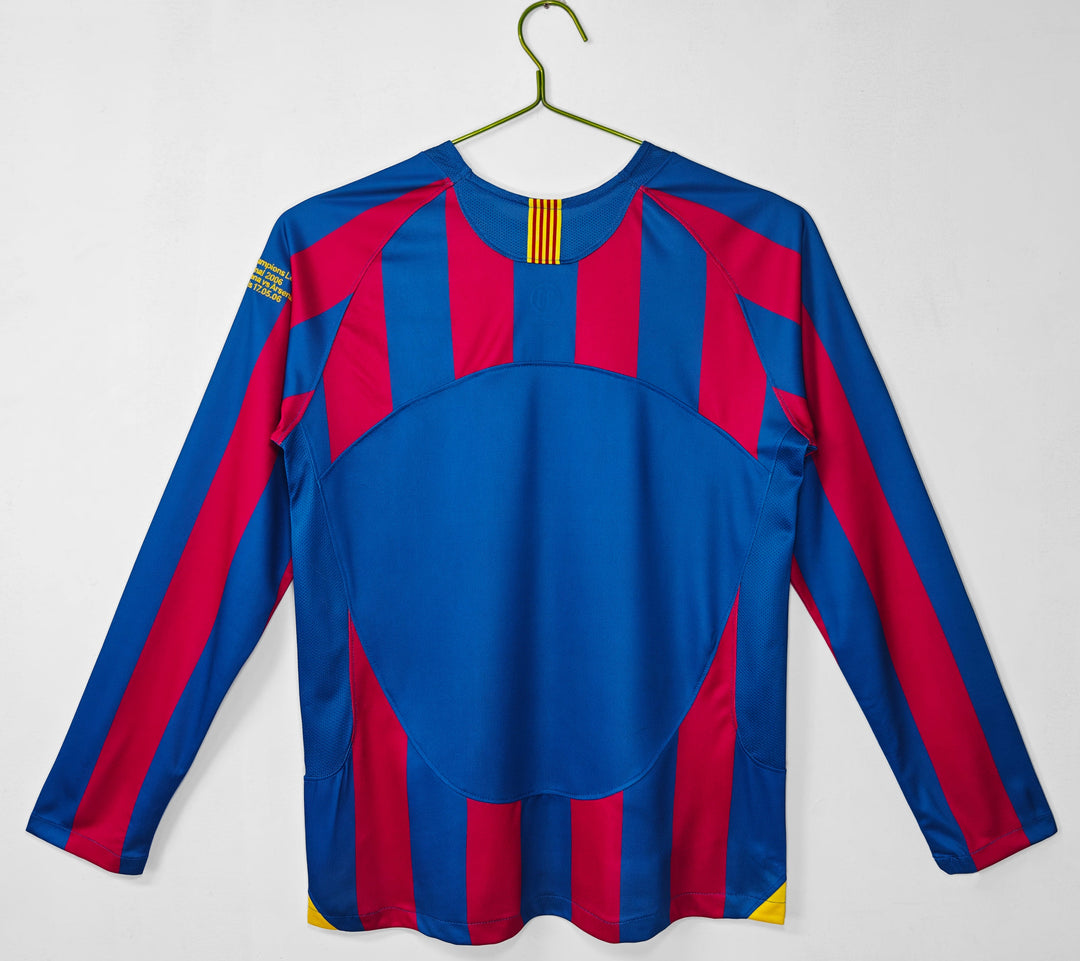 Barcelona 2005/06 Long Sleeve Home Shirt