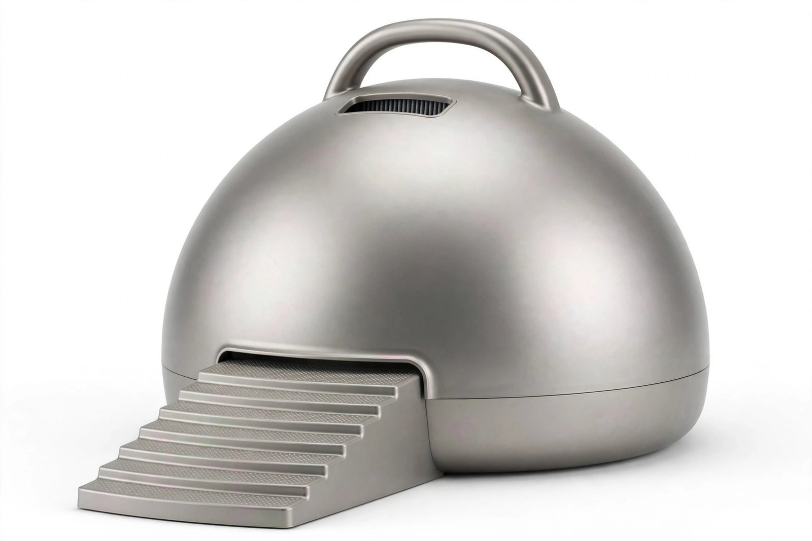 Petmate Booda Dome Cleanstep enclosed litter box with ramp entrance