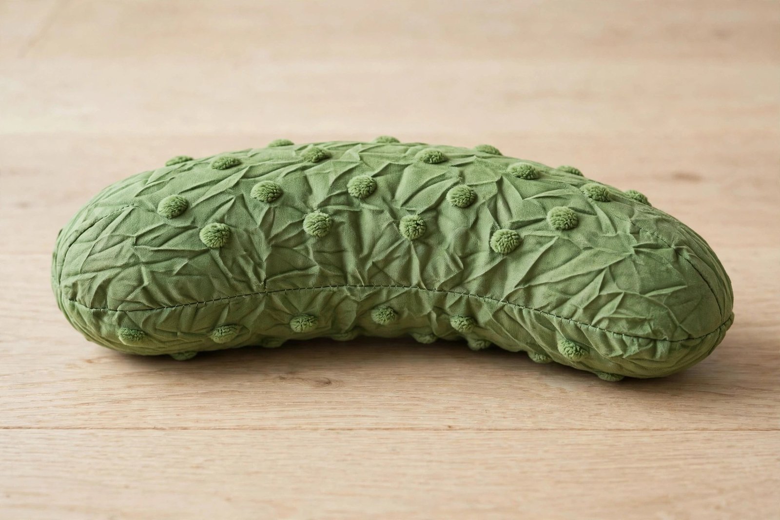 Catstages Crunchy Pickle Kicker plush catnip cat toy