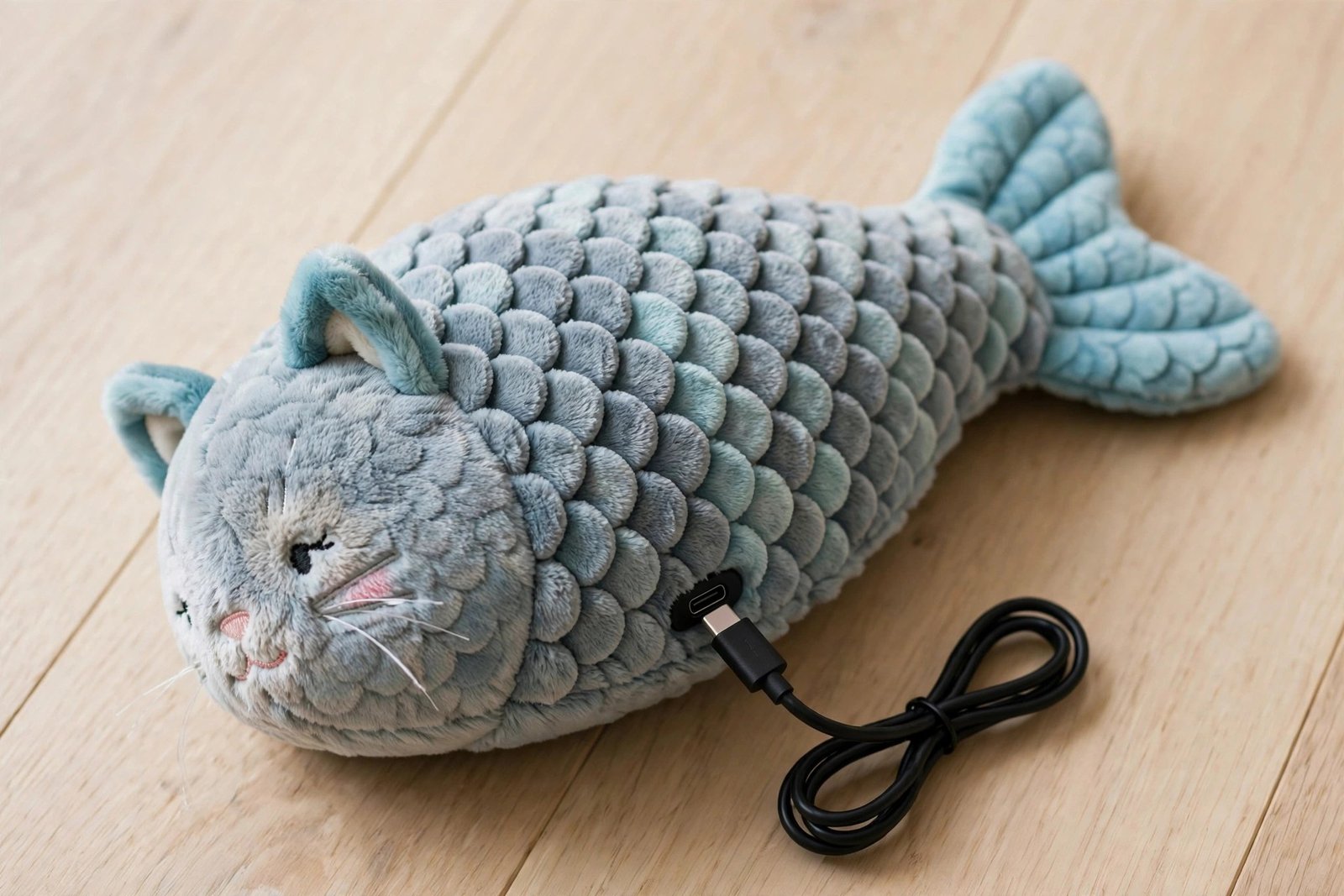 Potaroma Bite-Sized Flopping Fish electronic cat toy