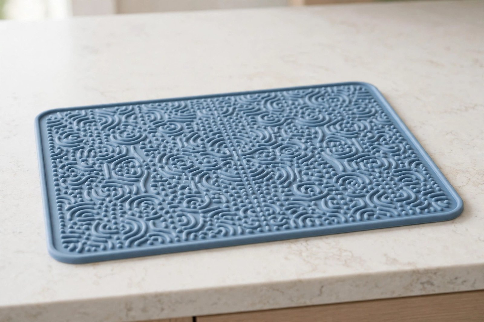 LickiMat Casper slow-feeding lick mat for cats