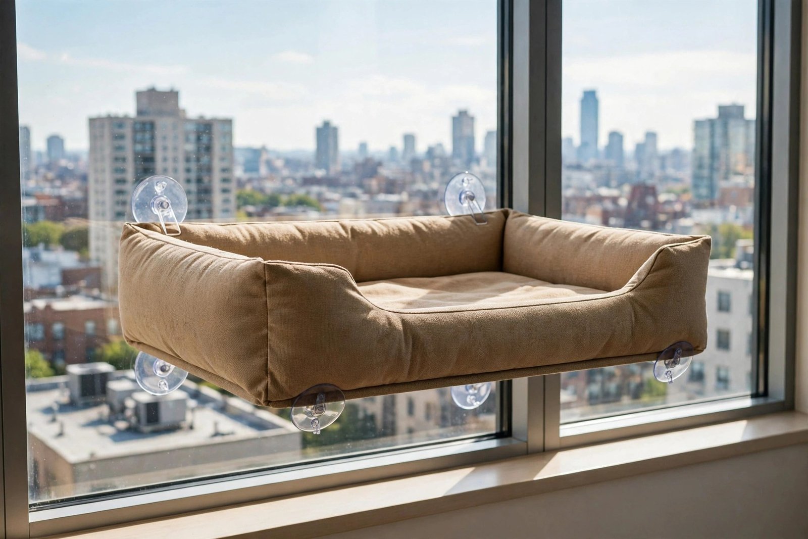 K&H EZ Mount window sill cat bed on suction cups