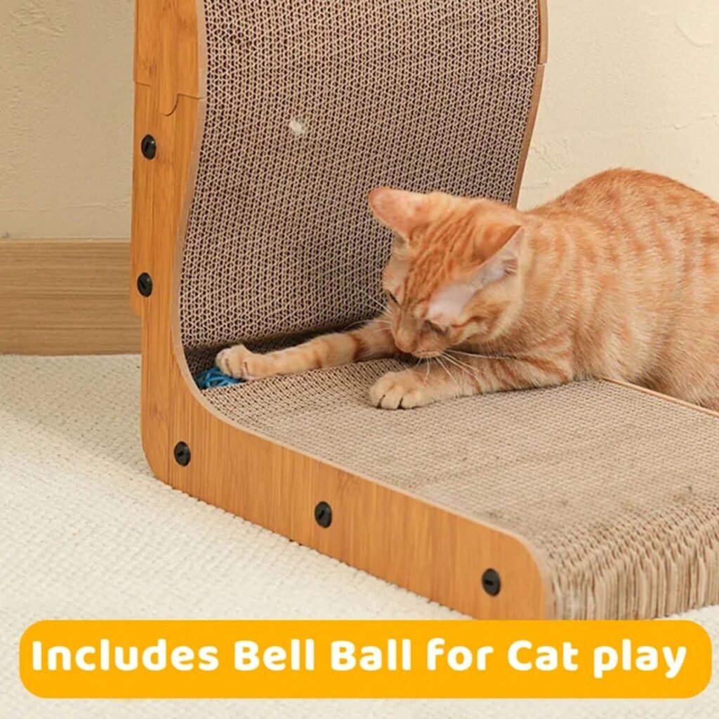 Happy & Polly 26-in L-Shape Scratcher