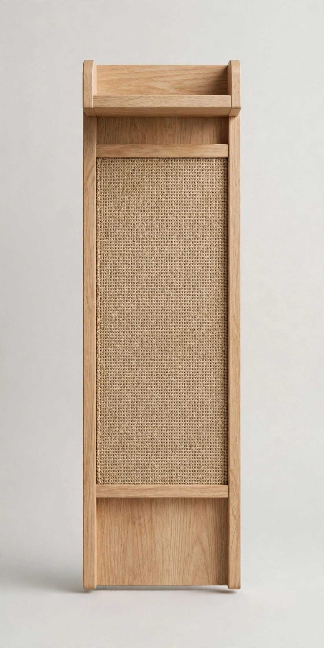INSTACHEW Wesley cat scratcher with shelf in oak