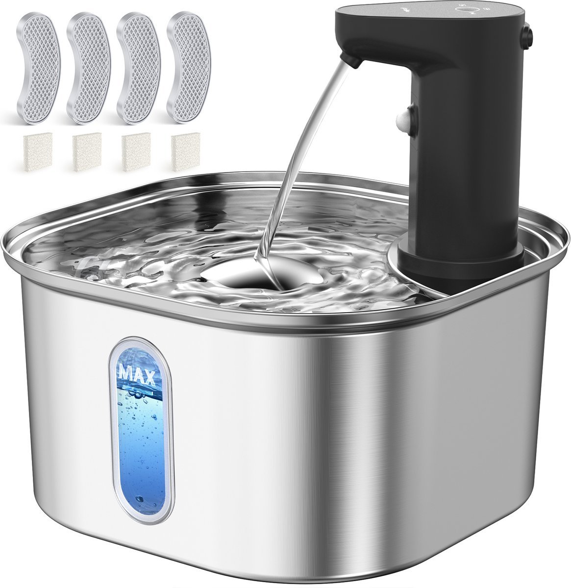 PETLIPO wireless rechargeable cat water fountain
